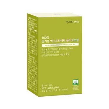 뉴트리코어 100% 유기농 엑스트라버진 올리브오일