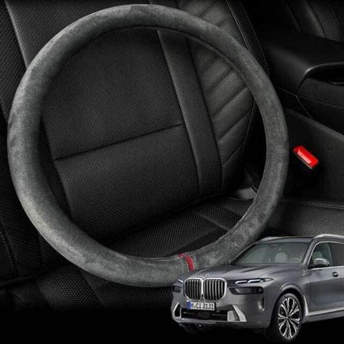 [G1KOQ3R]BMW X7 핸들커버 스웨이드 프리미엄 원단(1)