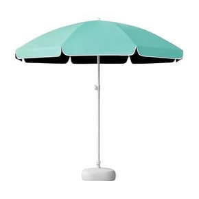 가든 파라솔 기반 블랙 코딩 차양 선셰이드 오픈 카페 옥외 그린, 2.0m 20L