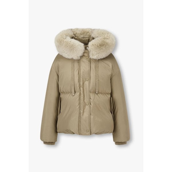 디태처블 퍼 후드 다운 점퍼 IA15417010137