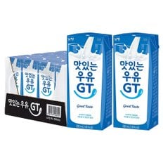  남양 맛있는우유 GT 200ml x 72개 멸균우유 팩우유