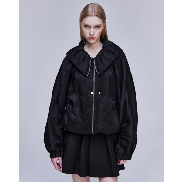 [파주점] [송지오우먼]송지오 코쿤 벌룬 점퍼 블랙 WH3JP317BK