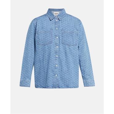 CLAUDIE PIERLOT 끌로디피에로 데님 블라우스 Blau CFPCM00349