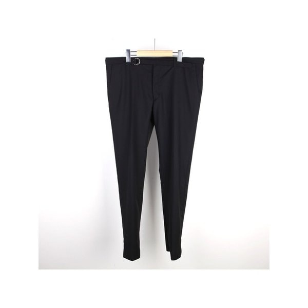 벨트 울 슬랙스 블랙 MV0 RV5325S ON0