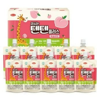  한미사이언스 마시는 텐텐 플러스 100ml, 복숭아맛, 10개