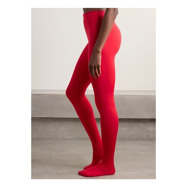 워드로브 NYC 불투명 타이즈 레드 1647597354841373