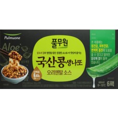 국산콩 알로에 생나또 6입 270g