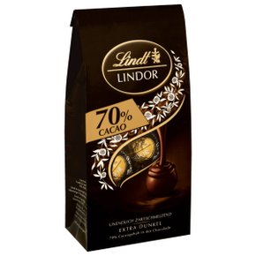 Lindt 린트 린도르 엑스트라 다크 초콜릿 볼 137g