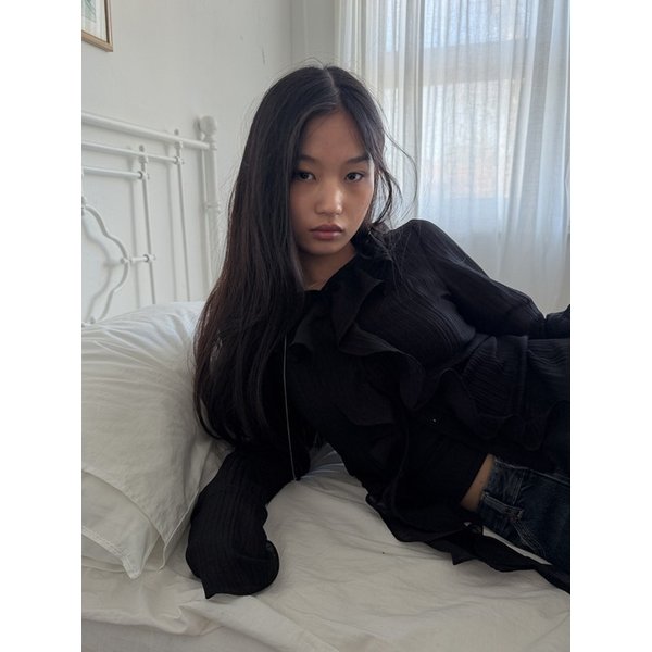 LOTSYOU_Maleficent Blouse BLACK