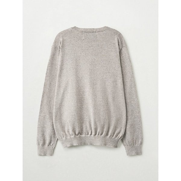 로렌 린넨 블렌드 니트_헤더 그레이