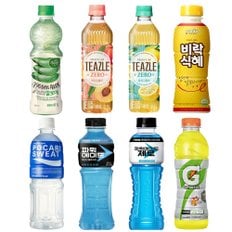  비락식혜 포카리 알로에 게토레이 파워에이드 파워에이드제로 티즐제로 8종 500ml 20개 모음