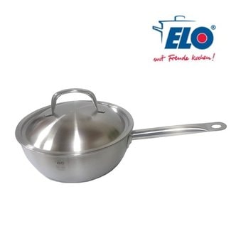 ELO 스톡홀름통3중 인덕션스텐 편수웍22cm/전골/라면