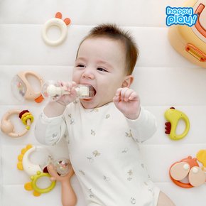 라이온 딸랑이 아기 치발기 선물세트 10pcs