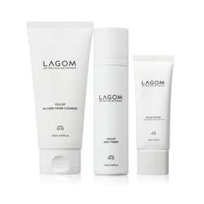 피에이치 큐어 폼 클렌저 120mL + 미스트 토너 120mL + 선 젤 플러스 40mL