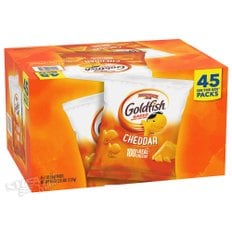 페퍼리지팜 골드피쉬 스낵 크래커 28gX45개입 PPEPPERIDGE FARM GOLDFISH CRACKERS, CHEDDAR