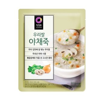 청정원 우리쌀 야채죽 60g