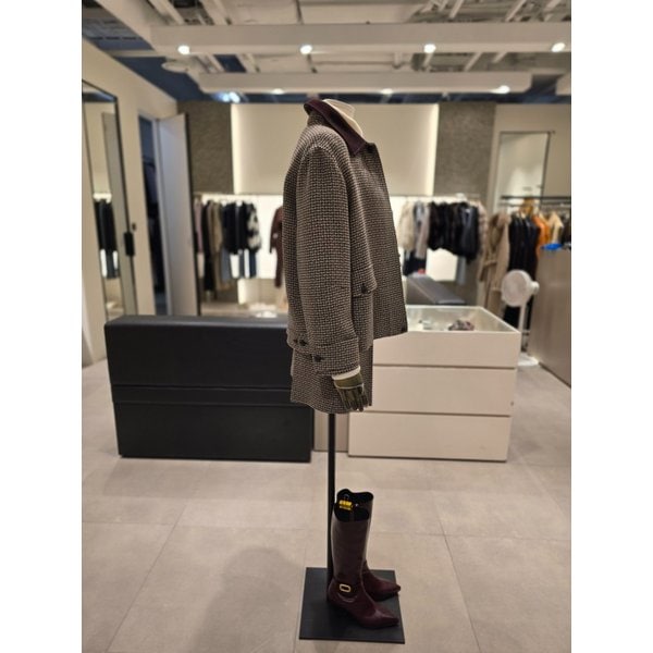 [파주점] 세트 울 자카드 자켓 + 플레어 쇼츠 JPBA0JK101,JPBA0SL101