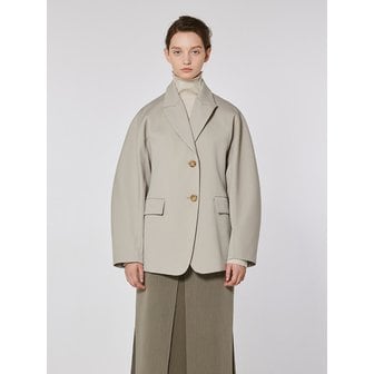 모한 TOF STITCH LINE WOOL BLAZER BEIGE