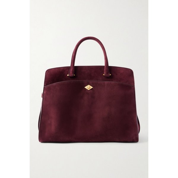 메티에 프라이빗 아이 미디엄 스웨이드 토트백 46376663162972534