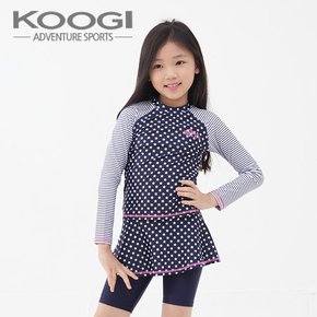 쿠기 여아동/유아 수영복 KG-J578 3종세트