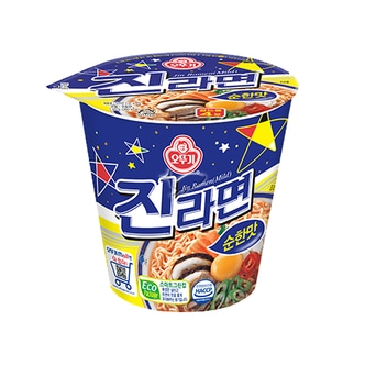  오뚜기 진라면 소컵 순한맛 65g