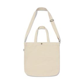 SP PEACE LOGO 2WAY ECO BAG-IVORY