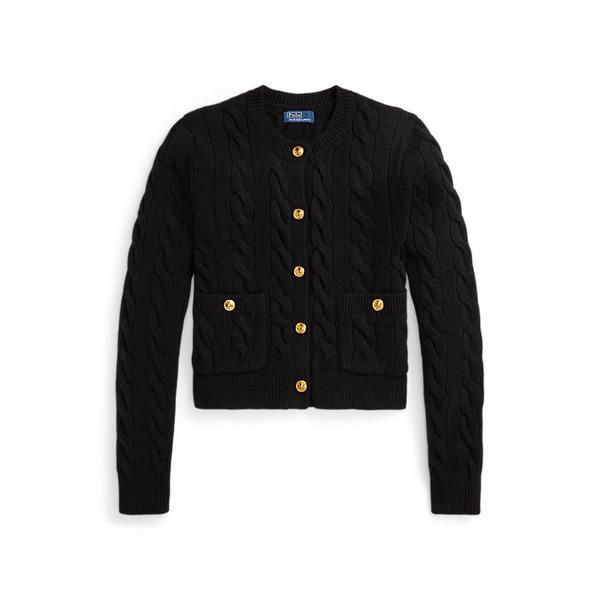 여성 케이블 울 캐시미어 카디건(WMPOSWENDW20491001)