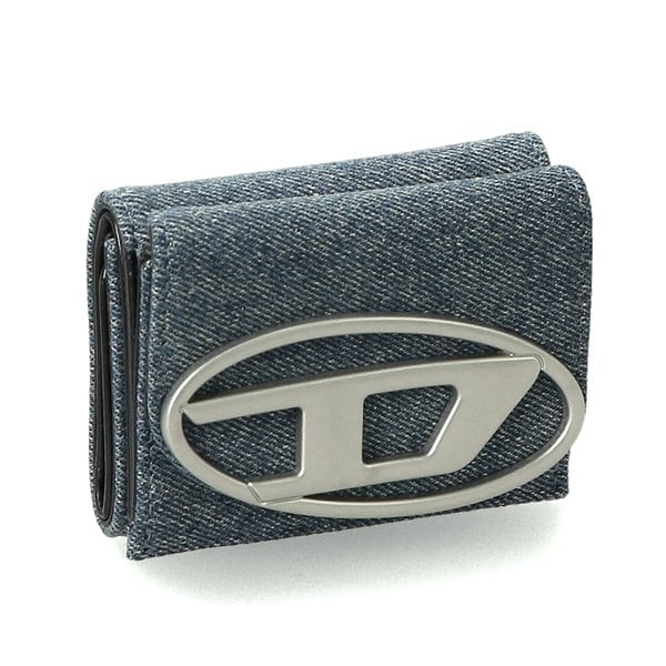 [부산점] D로고 X09887 P1730 H8457 디젤 1DR 트리 폴더 미니 반지갑 투톤 반지갑