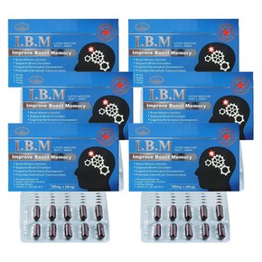 호주 네이쳐스탑 IBM 780MG 60정 Improve Boost Memory 6팩