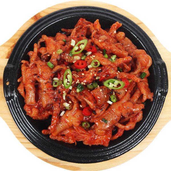 확대된 대표 매운 무뼈닭발 매인