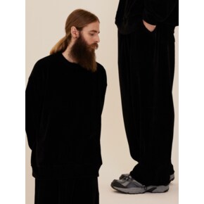 CB CORDUROY SWEAT SETUP (BLACK)