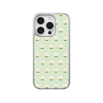 민트모먼트 [갤럭시S26입고] Petite Floral mint iphone galaxy case [+magsafe]