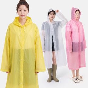 질기고 튼튼한 행사용 우비 EVA 일회용 비옷 낚시 캠핑 레인자켓 장