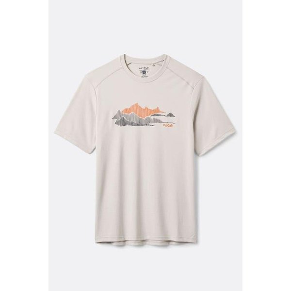 26SS 랩 반팔 티셔츠 QCC48PBE PEBBLE DOM