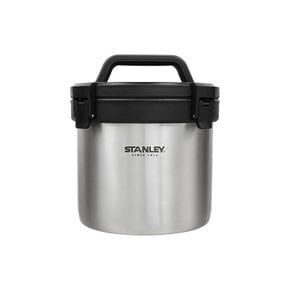 STANLEY 스탠리 캠프 클럭 실버 2.8L 보온 보냉 얼음통 조리 런치박스 아