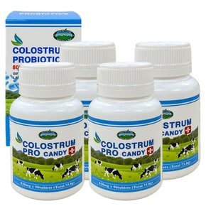 호주 네이쳐스탑 Colostrum 초유 프로바이오틱스 80lgG 90정 4팩