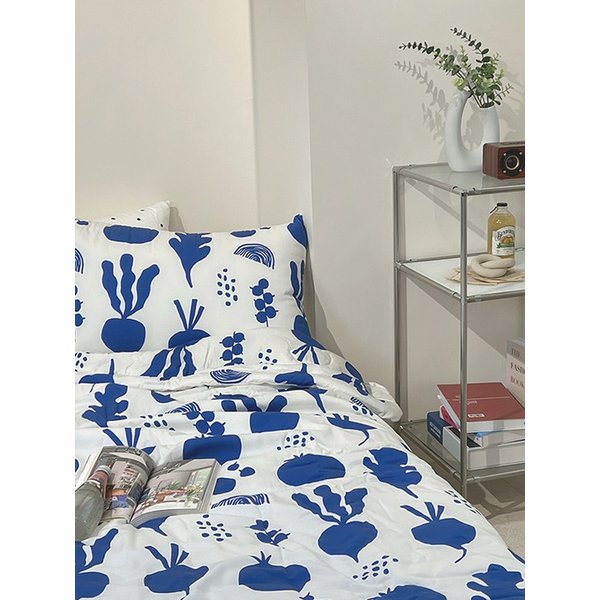 야채 사계절 차렵 이불 세트