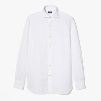 샌프란시스코마켓 피나모레1925셔츠 YUC1M40002 NAPOLI CLASSIC SHIRT (ENZYMED WASHED COTTON) WHITE