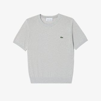 라코스테 [시흥점] 여성 베이직 크루넥 반팔 풀오버 AF105E-55G