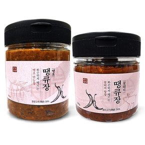 [땡큐땡초장]매콤장의 원조 땡초장 450g +꽃돼지 깡장350g