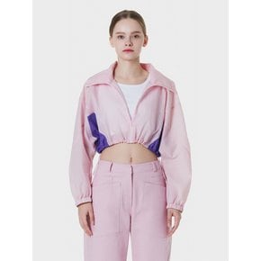 CROP STRING ANORAK JUMPER PINK MBCSJP001PK