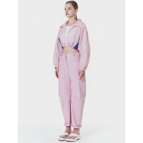 CROP STRING ANORAK JUMPER PINK MBCSJP001PK