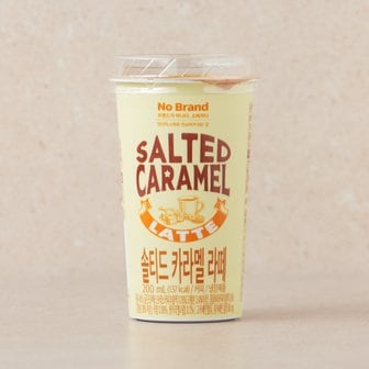 노브랜드 솔티드 카라멜라떼 200ml