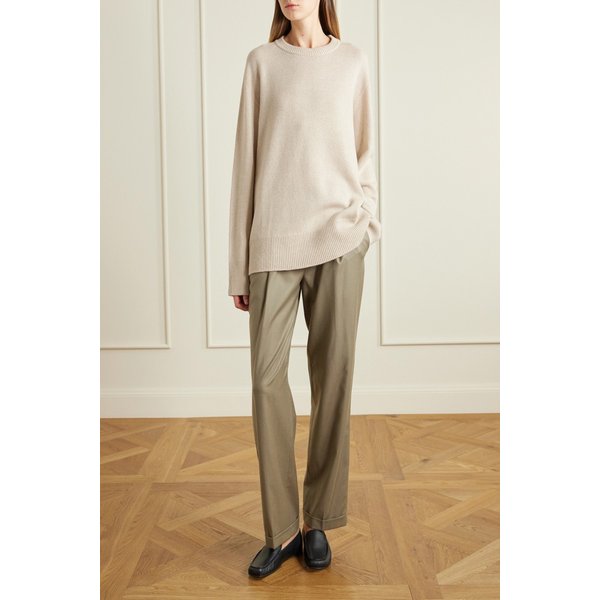 울 캐시미어 블렌드 스웨터 크림 46376663162973804