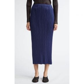 5096000 Pleats Please Issey Miyake Pleated Midi Skirt