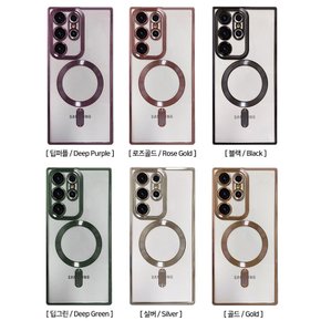 갤럭시노트20 울트라 A15 A35 S24 라인메탈 맥세이프 투명젤리 카메라보호 풀커버 휴대폰 케이스