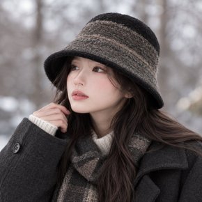 대구백화점캡텐엘르 여성벙거지 UGB007 BK(ELF6UGB007)