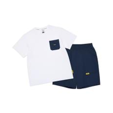 K252UPB010 5부 상하 SET WHITE