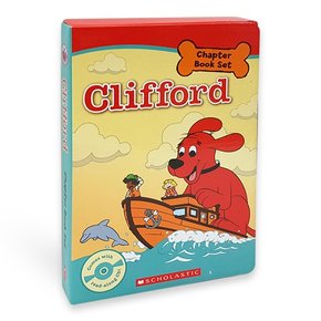 영어원서 Clifford Chapter Book Set : 챕터북 and CD 4종 Box Set 클리포드