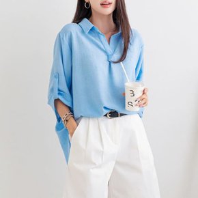 55 88  심플+청량 반오픈 셔츠 NK52 TS 8_P393243259